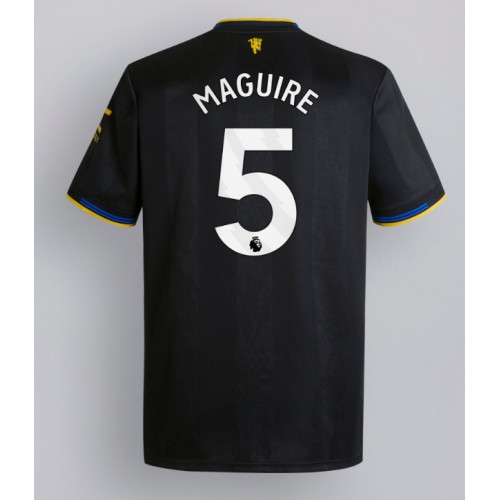 Stroje piłkarskie Manchester United Harry Maguire #5 Koszulka Trzeciej 2025-26 Krótki Rękaw
